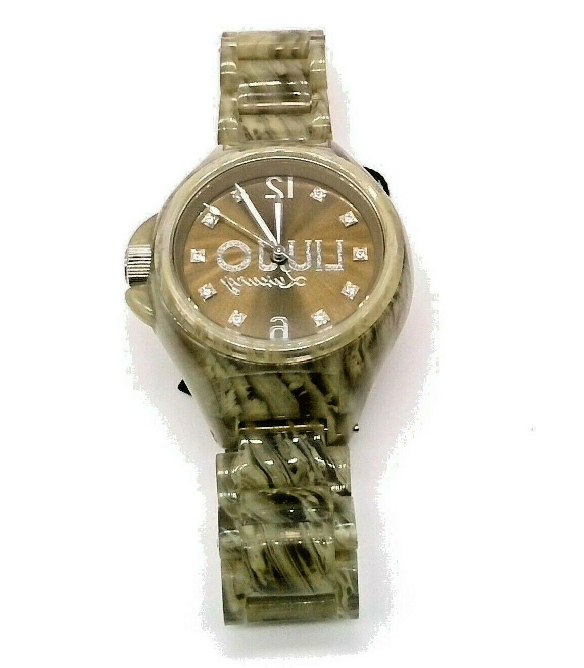 orologio safari resina verde