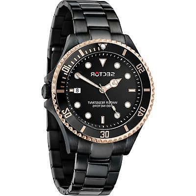 orologio sector 230 r3253161039 watch acciaio nero