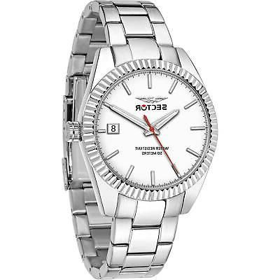 orologio sector 240 r3253240012 watch acciaio uomo