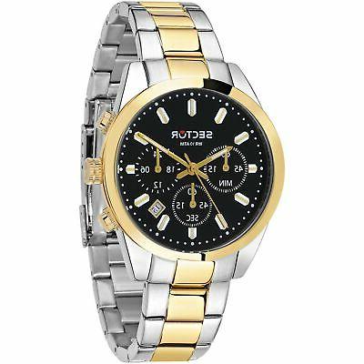 orologio sector 245 r3273786001 watch bicolore oro