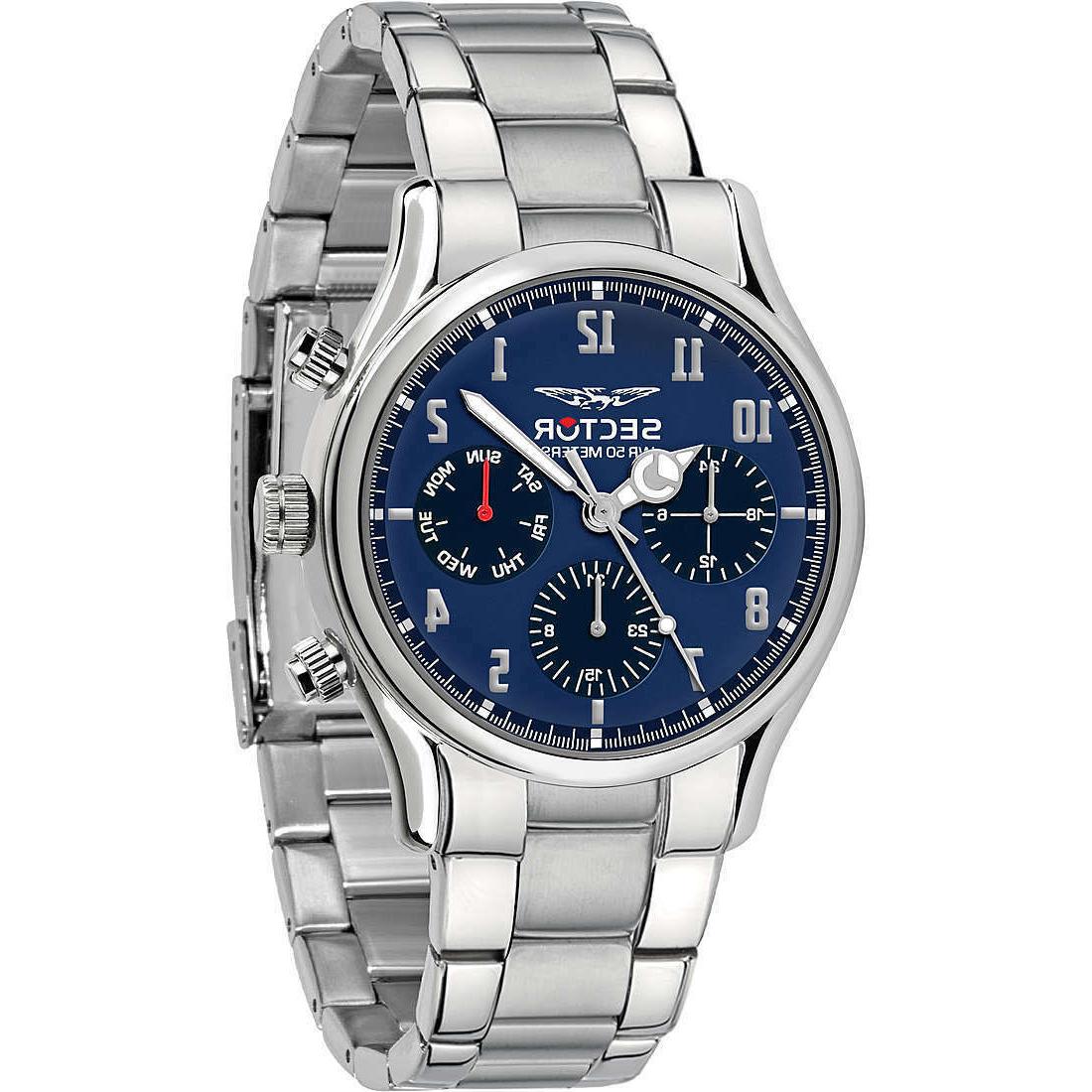orologio sector 660 uomo r3252517007 acciaio polso