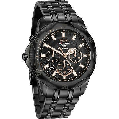 orologio sector 950 r3273981008 watch acciaio nero