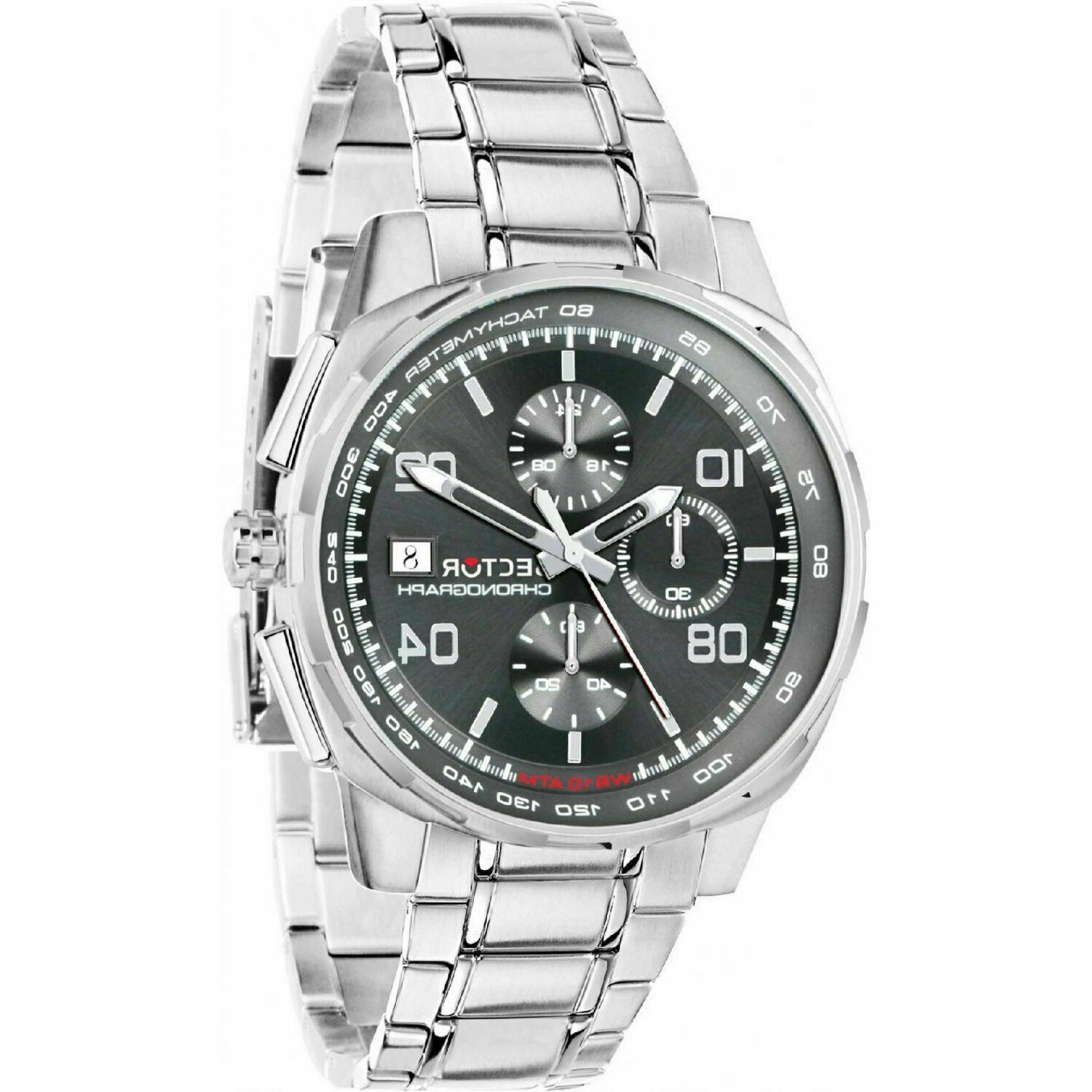 orologio sector uomo mod 890 cronografo acciaio