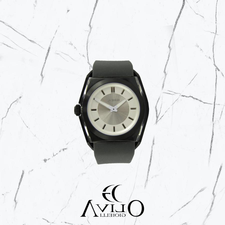 orologio silicone nero quadrante bianco quarzo tw0979