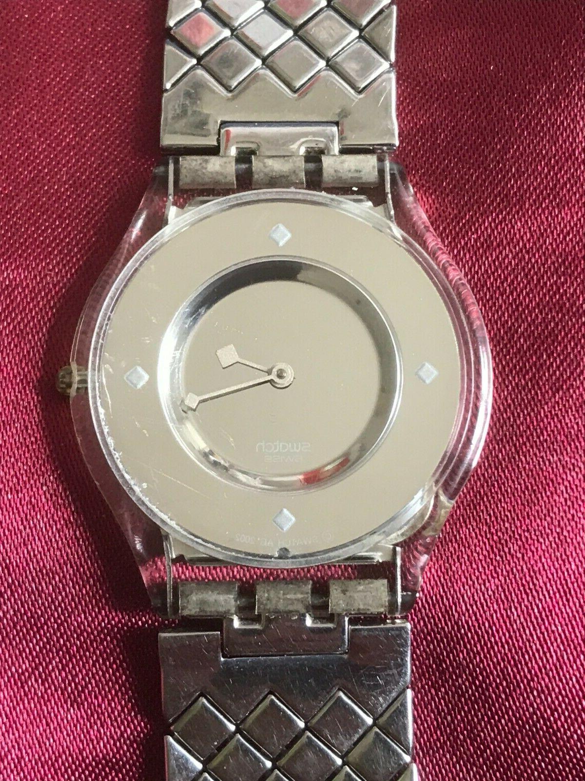 orologio skin silver scales sfk167 funziona argento