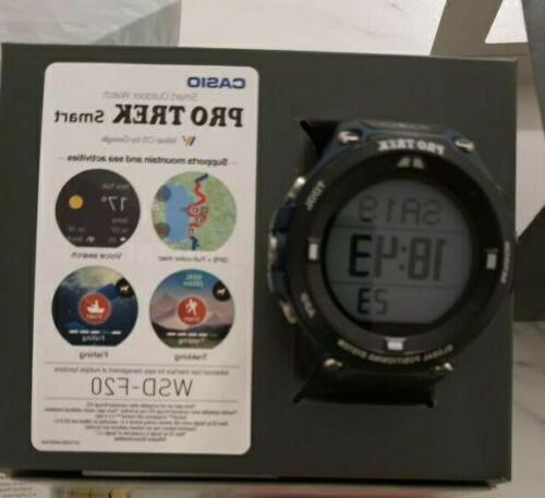orologio smartwatch wsd f20a blu full set