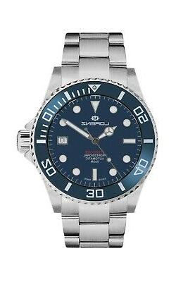 O Lorenz Solo Tempo Automatico Hydro Sub Quadrante Blu 09000