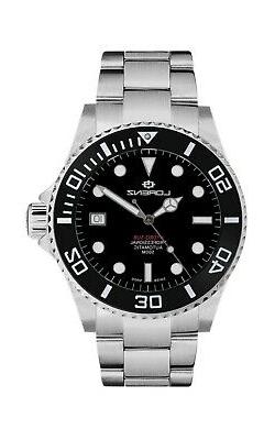 O Lorenz Solo Tempo Automatico Hydro Sub Quadrante Nero 0900