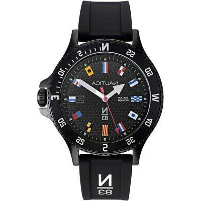 orologio solo tempo da uomo quadrante nero