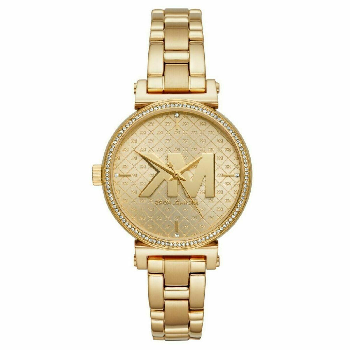 orologio solo tempo dorato da donna sofie