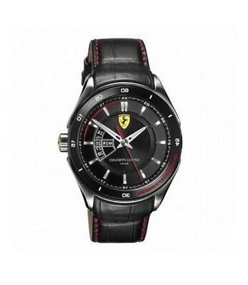 orologio solo tempo uomo gran premio nero