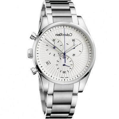 orologio steadfast watch k8s27146 acciaio uomo cronografo