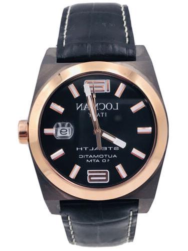 orologio stealth automatico 205kppk 585 42mm pelle