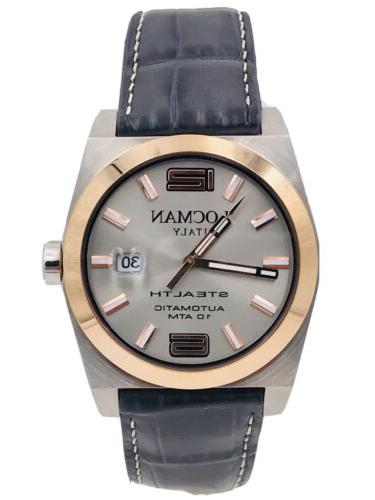 orologio stealth automatico 205saca 525 42mm pelle