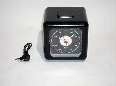 orologio sveglia cubo stereo hi fi tachimetro