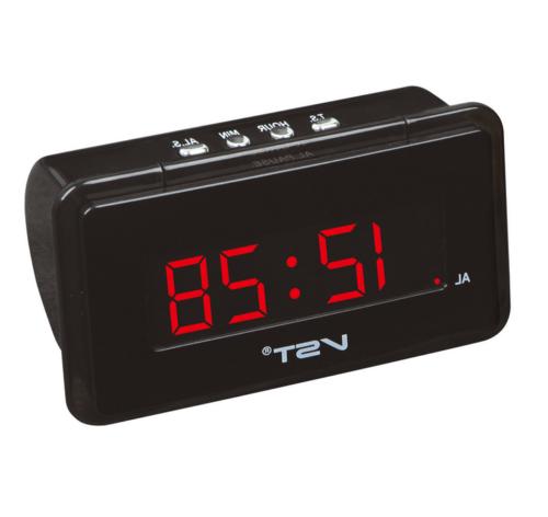 orologio sveglia digitale display led elettrica 220v