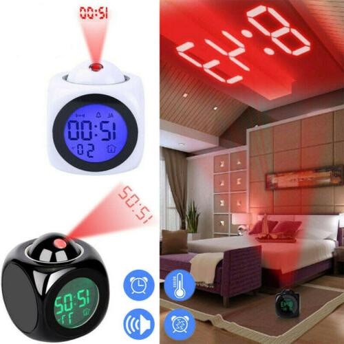 orologio sveglia digitale led visualizzazione temperatura pr