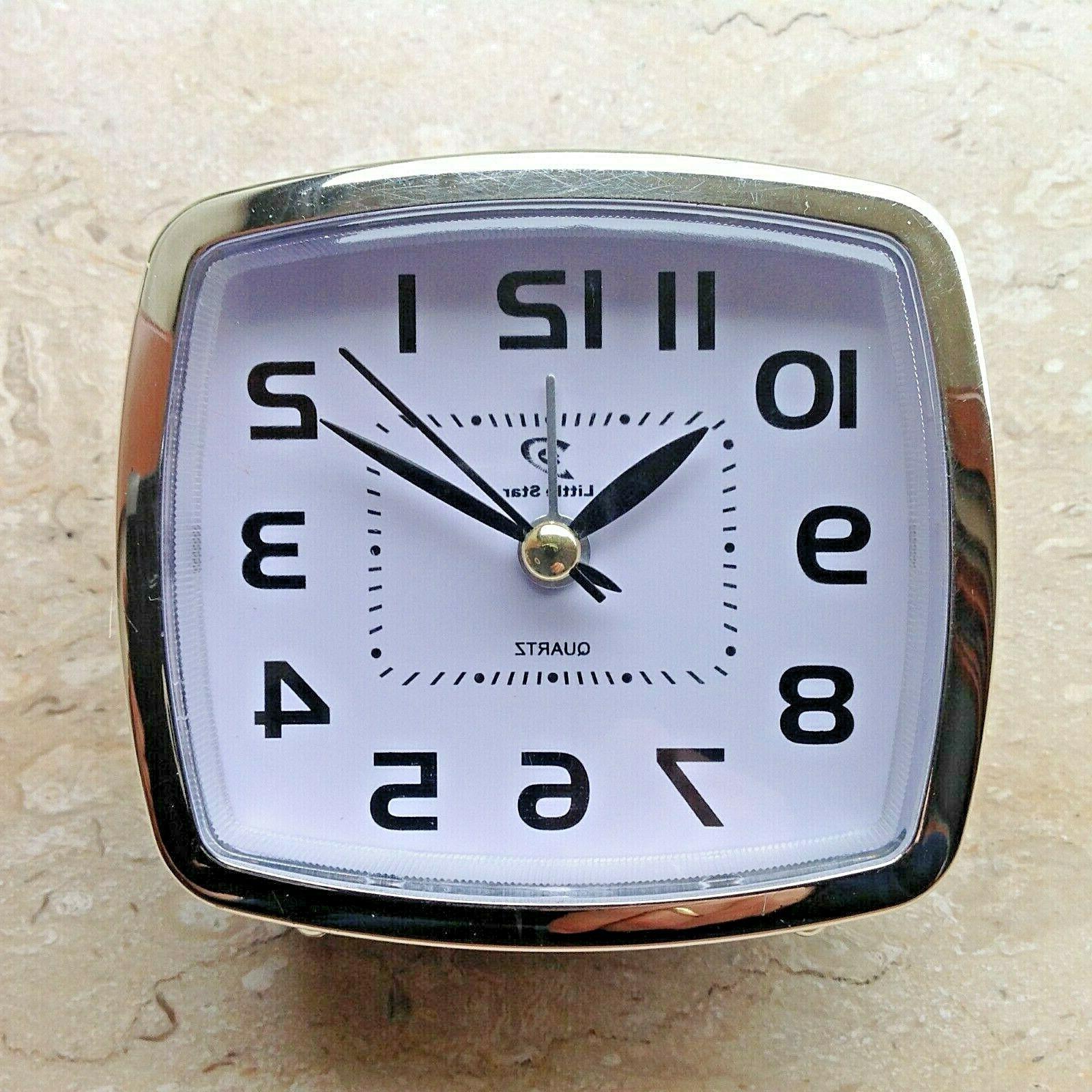 orologio sveglia luce notturna display analogico da