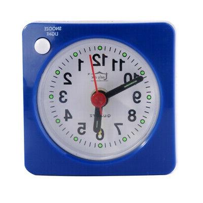 orologio sveglia smooth blu 6 h 6