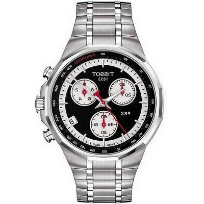 orologio t0774171105101 uomo chrono acciaio