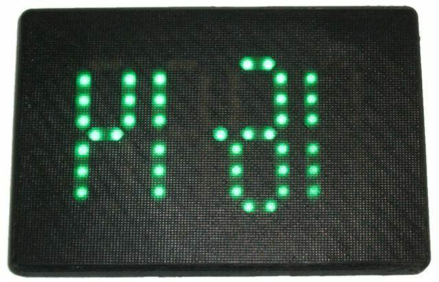 orologio temperatura da parete grandi cifre nero