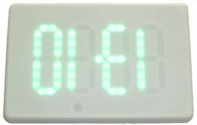 orologio temperatura italiano da parete luminoso grande