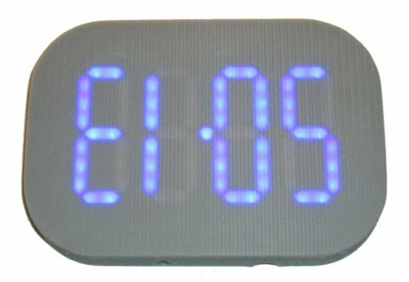 orologio temperatura radiocontrollato da parete led luminoso