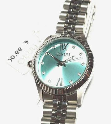 orologio tiny donna solo tempo acciaio cristalli