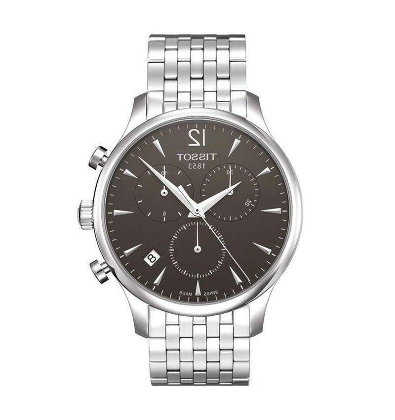 orologio tissot uomo crono acciaio t0636171106700 nuovo