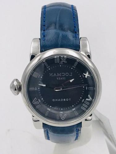 orologio toscano 595abl 770 acciaio pelle 33mm