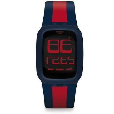 orologio touch dark blue and red surn101d