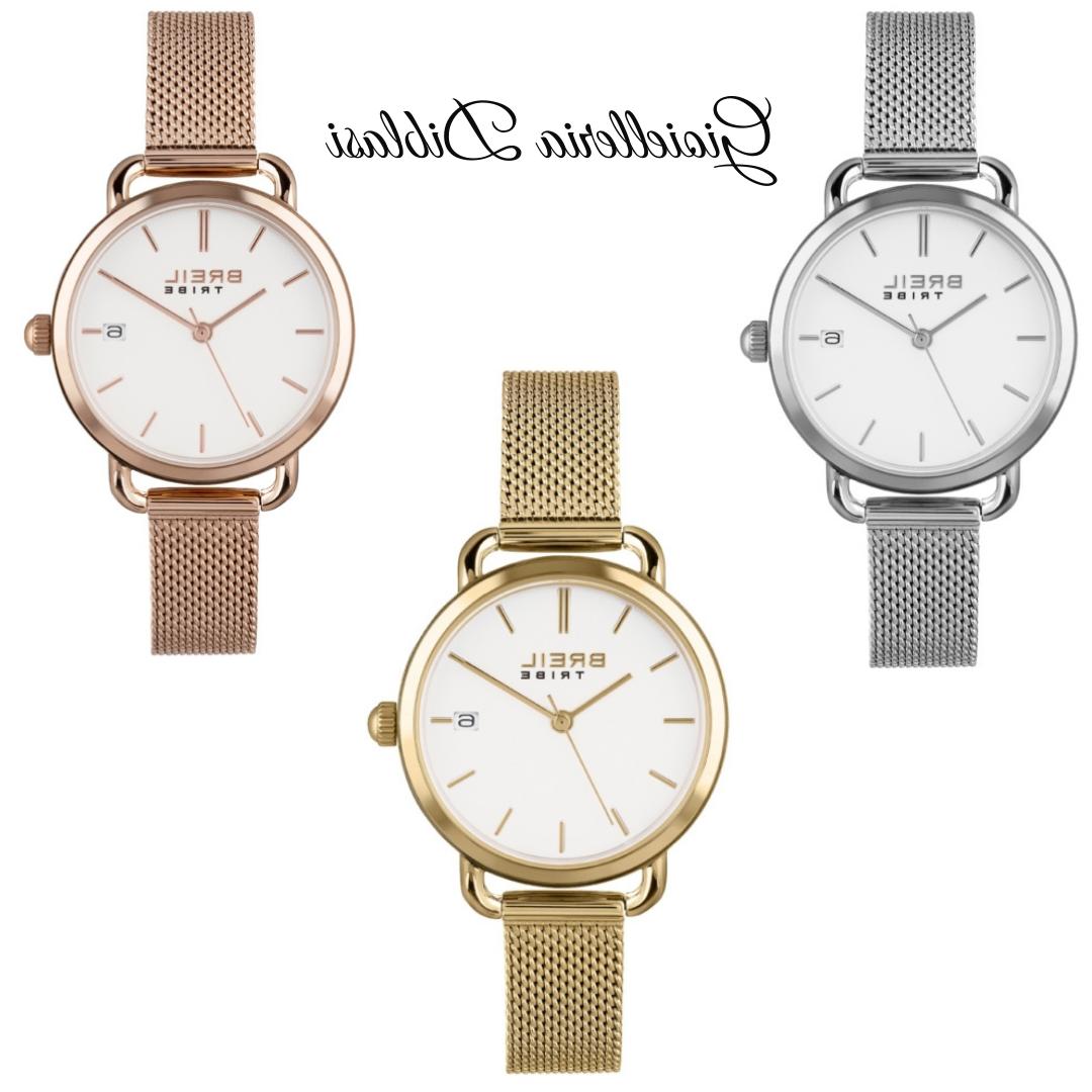 orologio tribe donna eliza acciaio argento oro