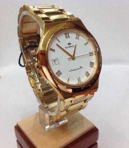 Orologio Lorenz Tutto In Oro 18 Kt Uomo