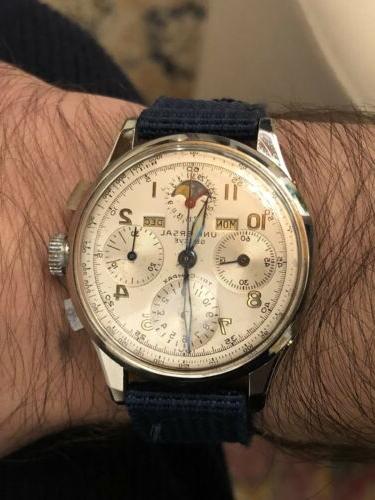 orologio universal geneve tri compax chrono vintage