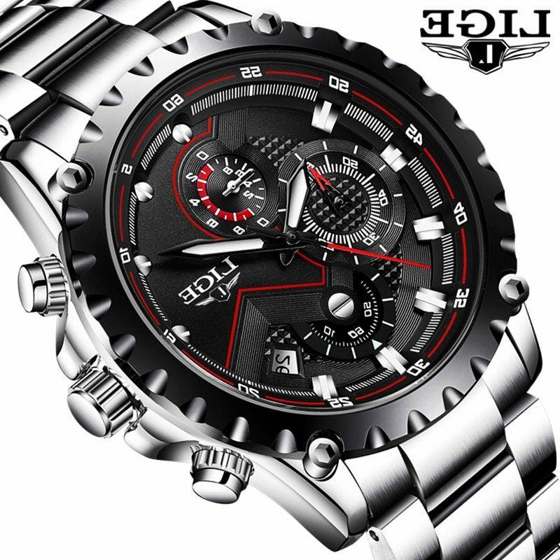 orologio uomini moda sport al quarzo top