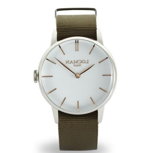 orologio uomo 1960 in acciaio verde 0251v0800whrgng