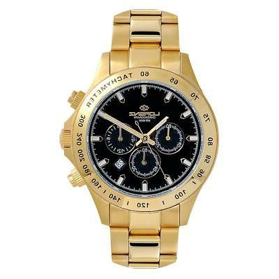 orologio uomo 27072ff chrono acciaio gold dorato