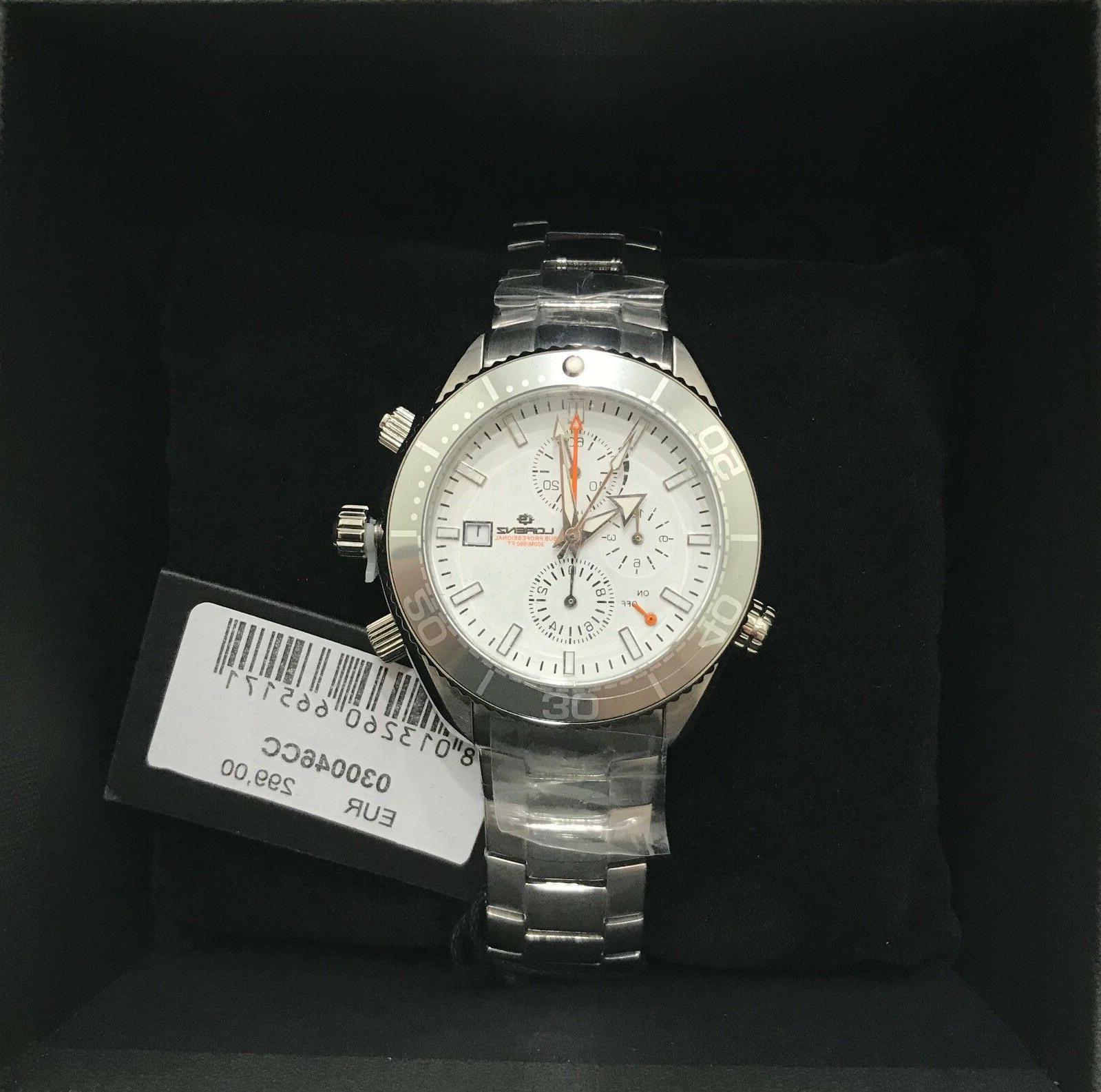 orologio uomo 30046cc chrono acciaio