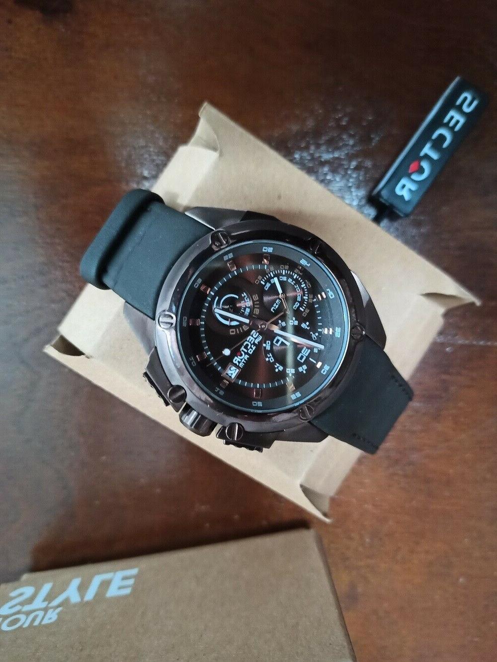 orologio uomo 950 cinturino in pelle nuovo