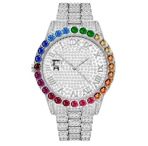 orologio uomo acciaio inox oro argento nero