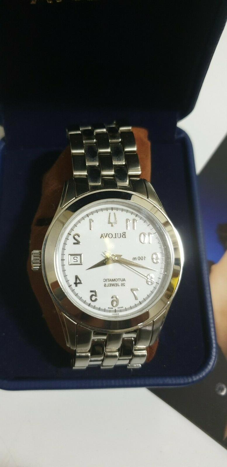 orologio uomo accutron classic automatico in acciaio