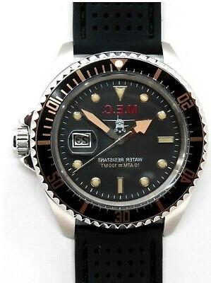 orologio uomo al quarzo con cinturino in