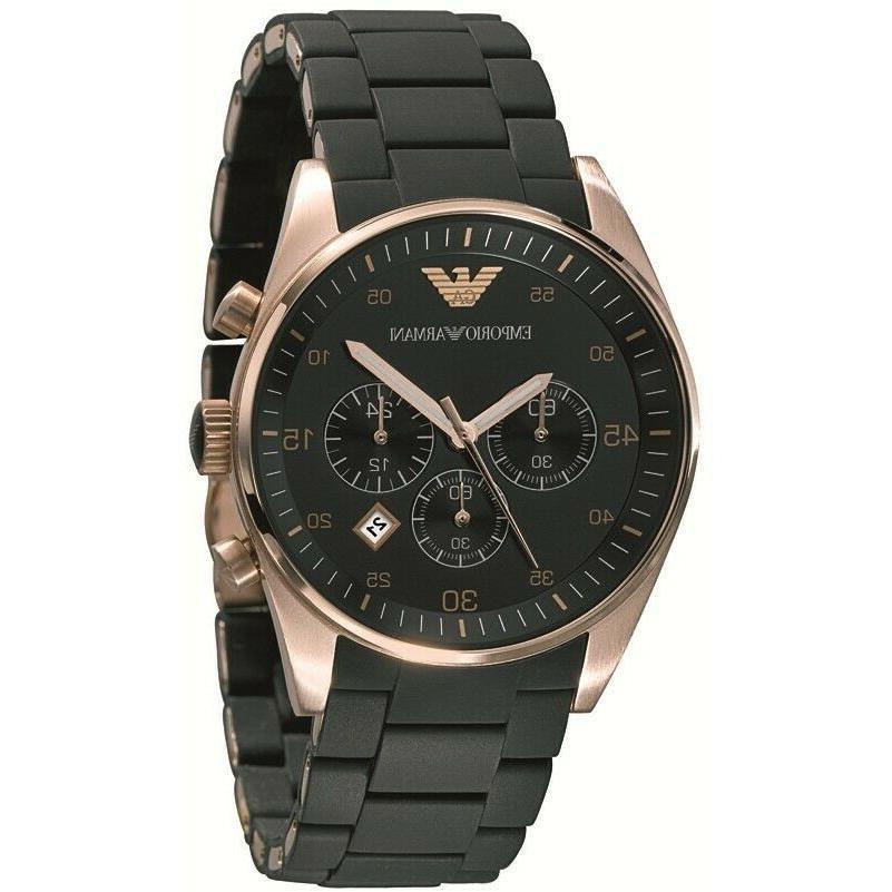 orologio uomo al quarzo sports ar5905 nuovo