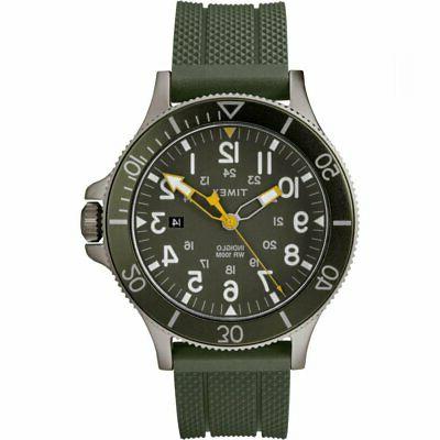 orologio uomo allied coastline tw2r60800 silicone verde