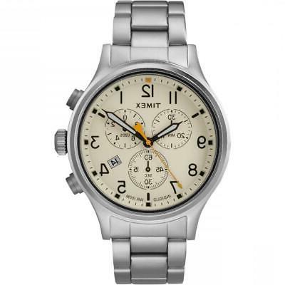 orologio uomo allied tw2r47600 chrono bracciale acciaio
