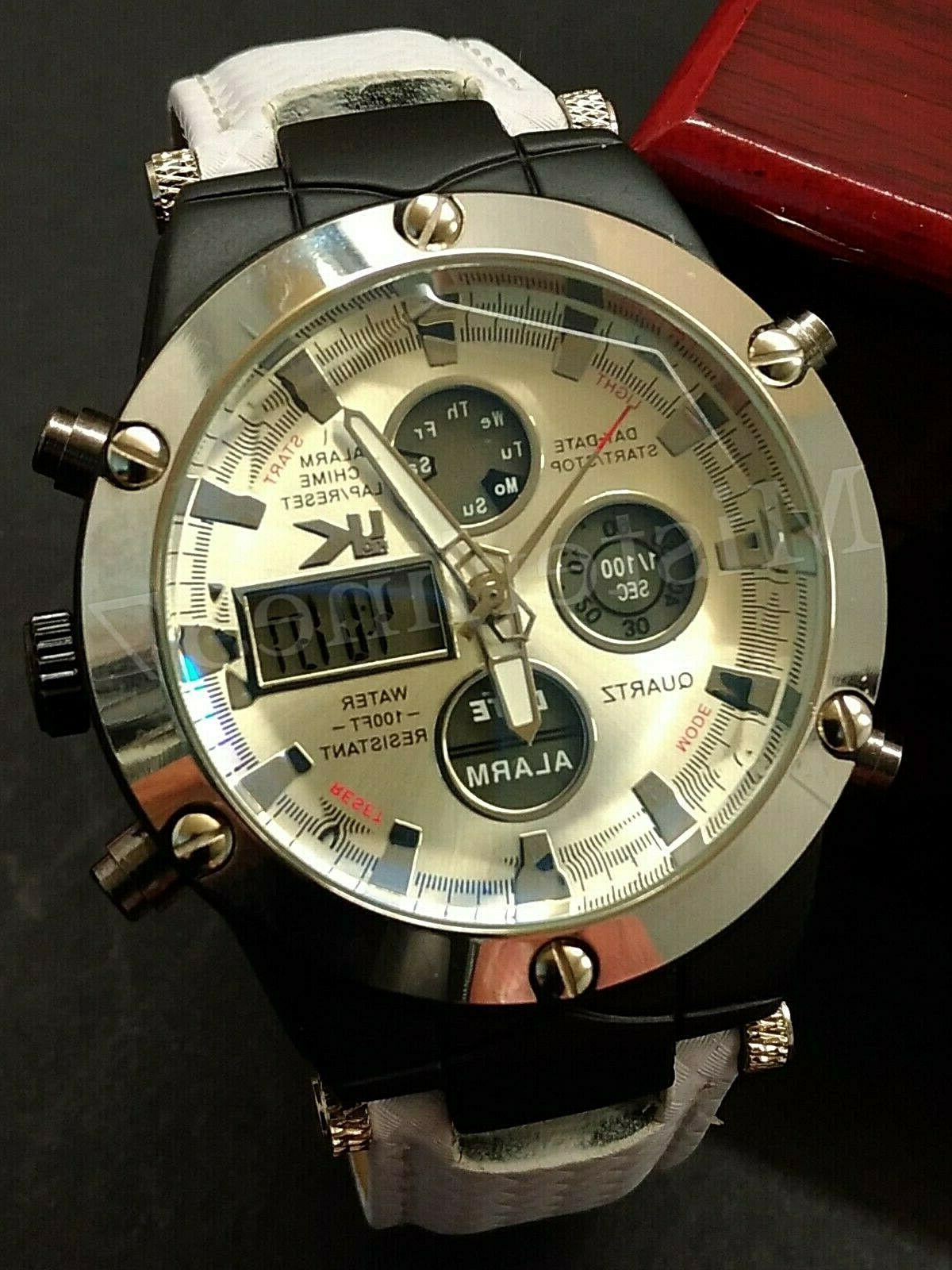 orologio uomo analogico digitale nautica mare acciaio