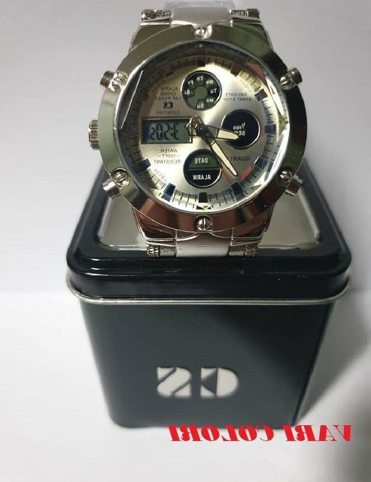 orologio uomo analogico digitale nautica mare acciaio