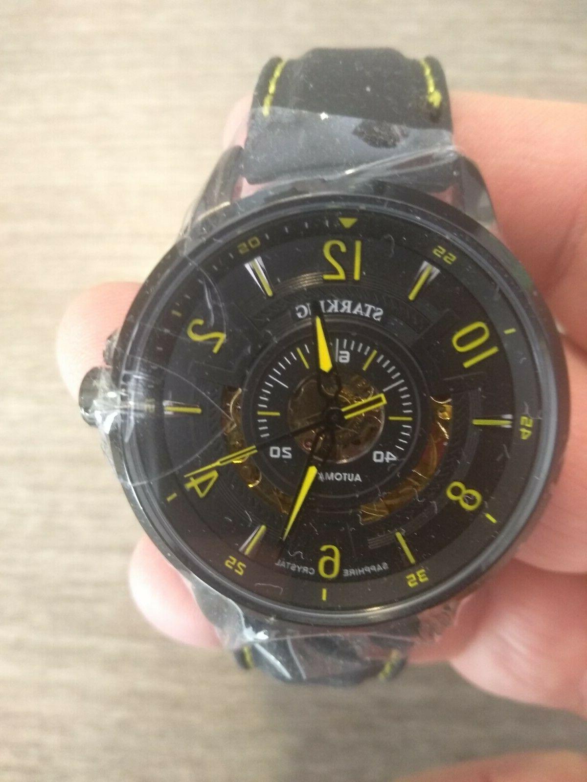 orologio uomo automatico 44 mm quadrante nero