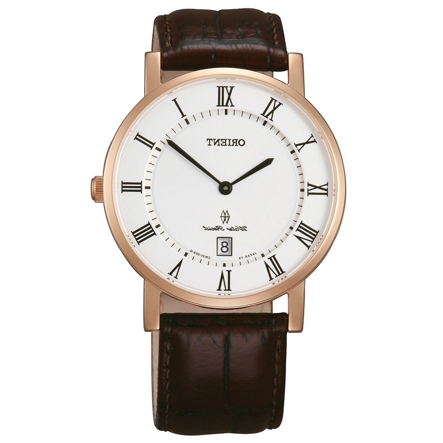 orologio uomo automatico analogico da polso marrone