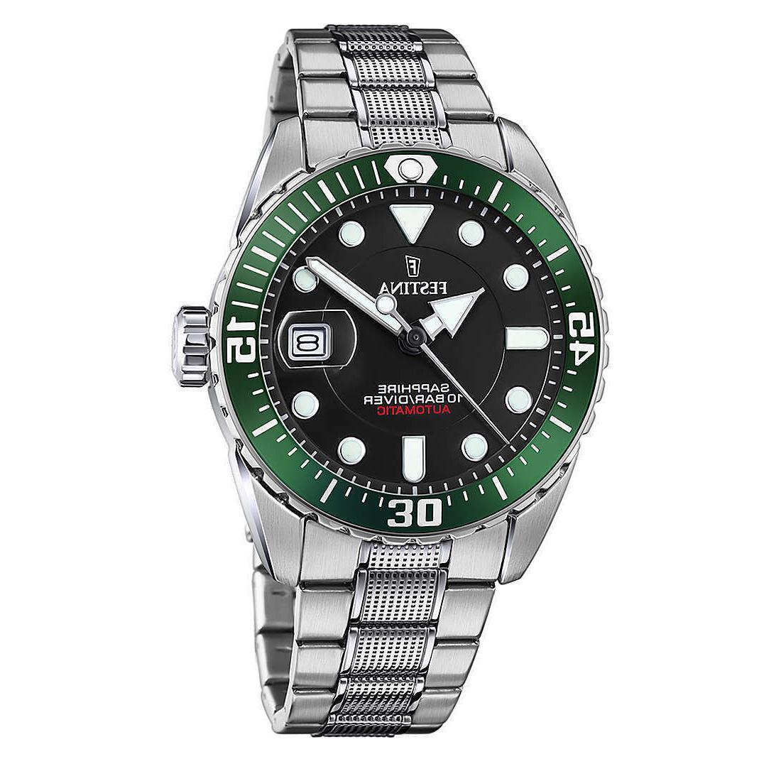 orologio uomo automatico collezione automatic verde f20480